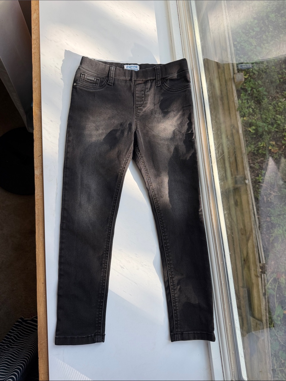 Mayoral Black Skinny Jeans for Kids - Slim Fit